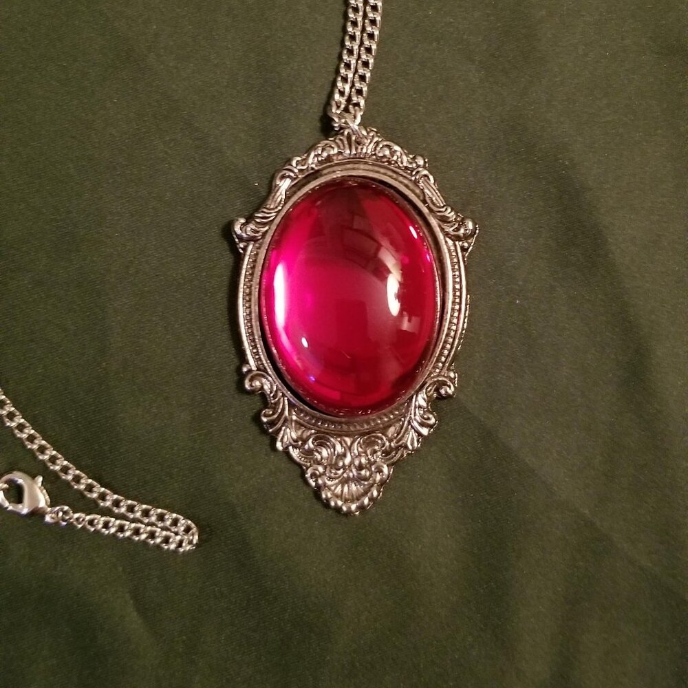 Sterling silver orbit ring and silvertone pendant, NWOT - Picture 2 of 7